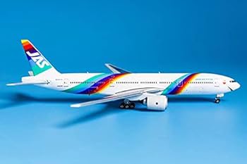 Amazon.co.jp: 元JASのB777-200レインボーセブン 特別塗装